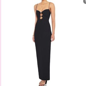 Nookie Black Cutout Maxi Dress